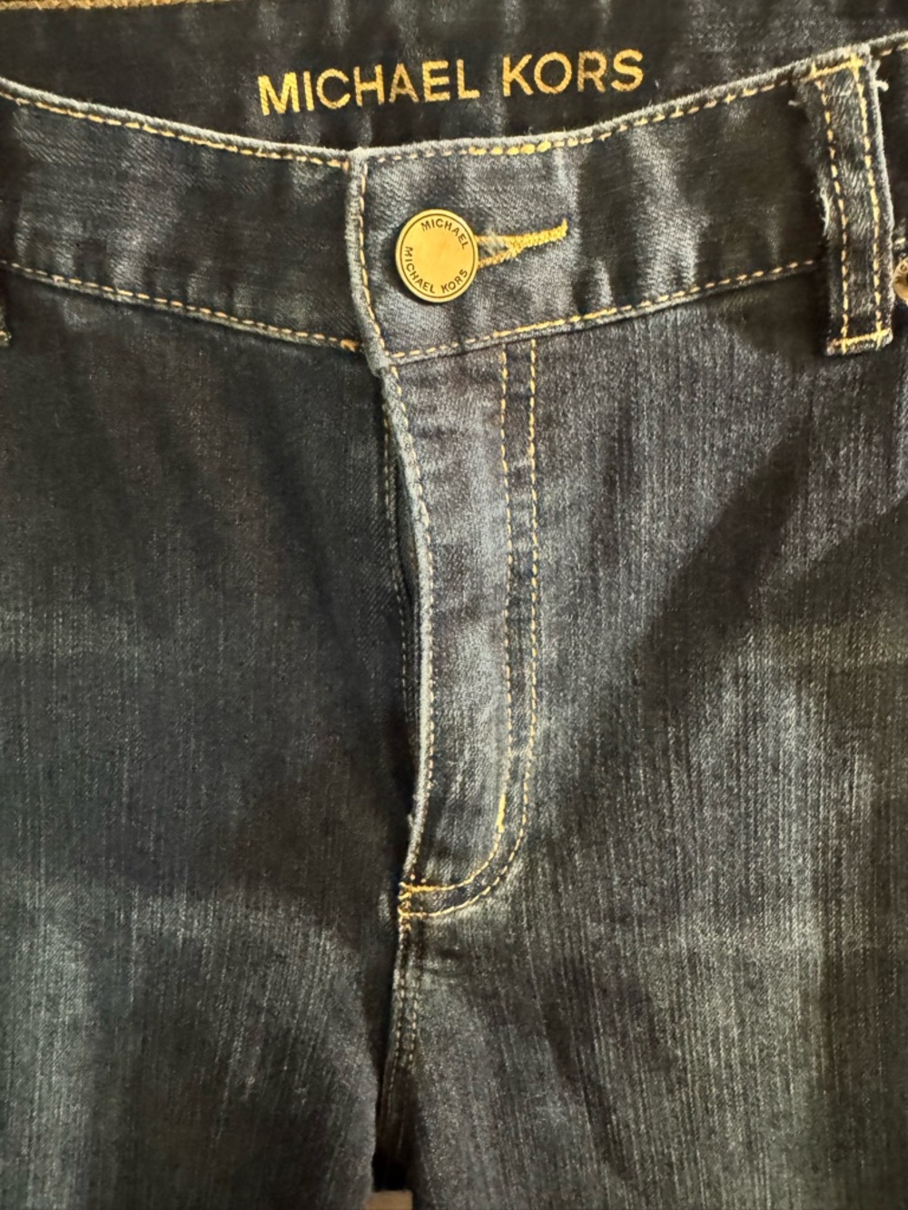 Michael Kors women’s  Indigo Slim Straight Jeans